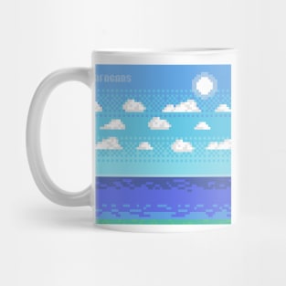 Pixel Sea Mug